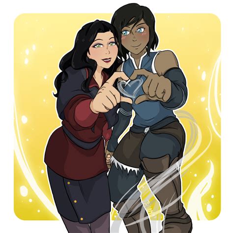 2017.02.15 | Love is Love: Asami + Korra by Seraphic-Lotus on DeviantArt