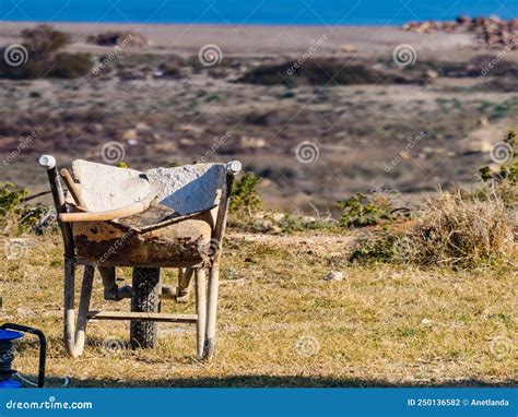 Construction Area with Barrow Stock Photo - Image of tool, site: 250136582