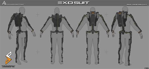 ArtStation - Exo Suit Project , Paul Dave Malla Robot Concept Art ...