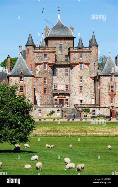 Thirlestane Castle, Lauder, Berwickshire, Scottish Borders, Scotland, UK Stock Photo - Alamy