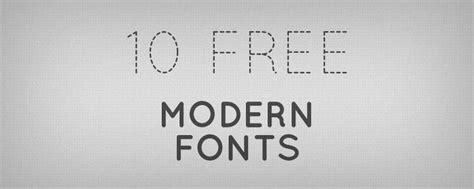 10 Useful Modern Fonts for Designers | Design Panoply