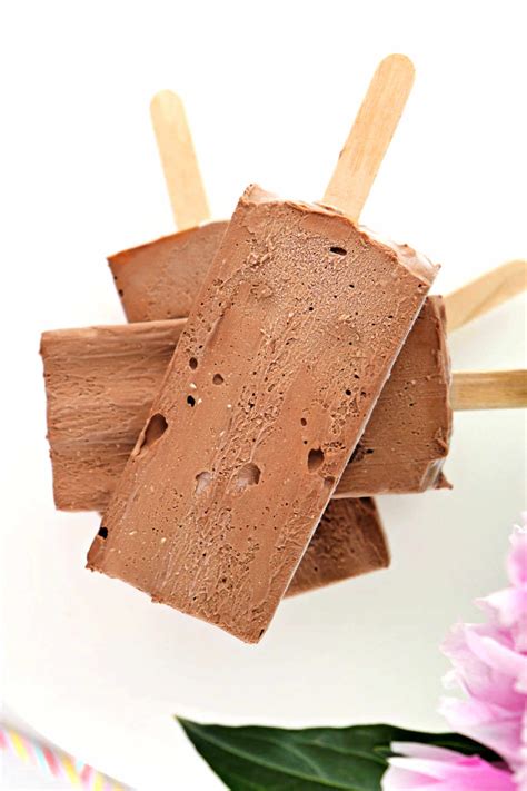 Keto Chocolate Ice Cream Bars - Explorer Momma