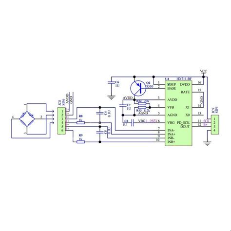 HX711–24 Bit Analog To Digital Converter (ADC) Pinout,, 59% OFF