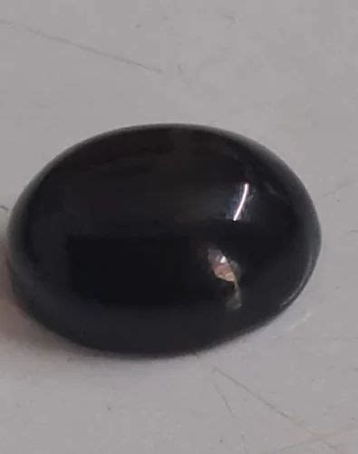 Oval Black Onyx Gemstone, For Jewelry, 6g at ₹ 5/carat in Jaipur | ID ...