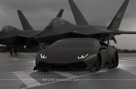 Lamborghini Huracan by Liberty Walk Resembles a Fighter Plane ...