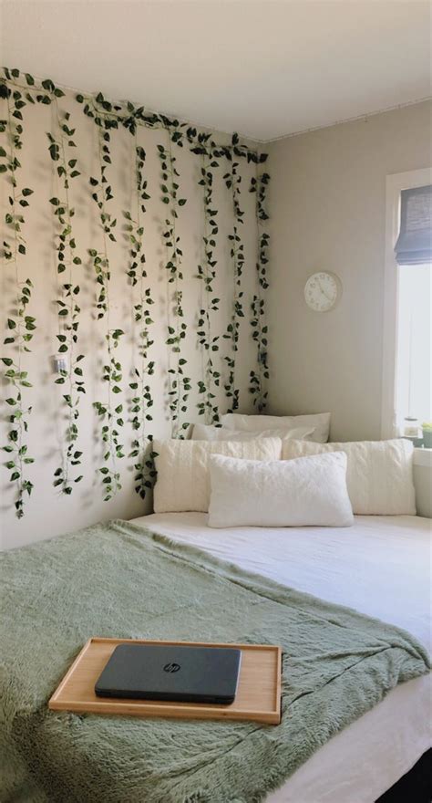 Sage green bedroom | Bedroom interior, Dorm room decor, Room inspiration bedroom