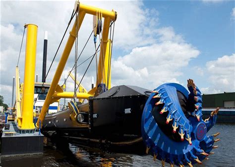 Auger Head Sand Suction Dredger for River