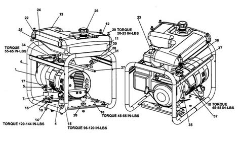 Craftsman 3000i Generator Parts Diagram