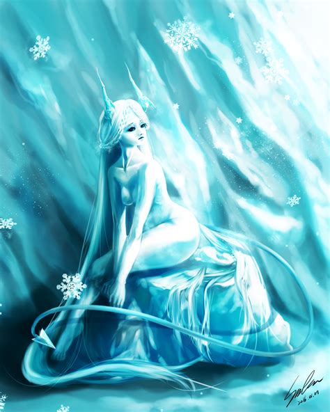 Frozen Princess in Ice Cave by ryulen88 on DeviantArt