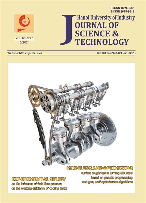 Tạp chí Khoa học và Công nghệ Trường Đại học Công nghiệp Hà Nội Tập 60 - Số 5 (5/2024)