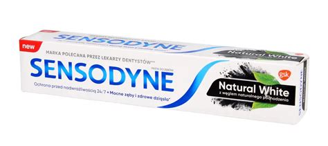 GSK Sensodyne Toothpaste Natural White 75ml | Wasserman.eu