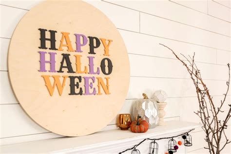 How to Make DIY Halloween Signs | CraftCuts.com in 2022 | Halloween ...