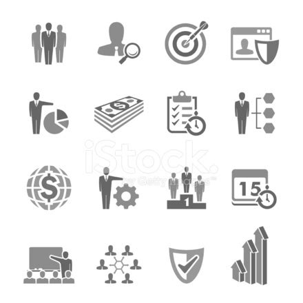 Business Icon Set Stock Photo | Royalty-Free | FreeImages