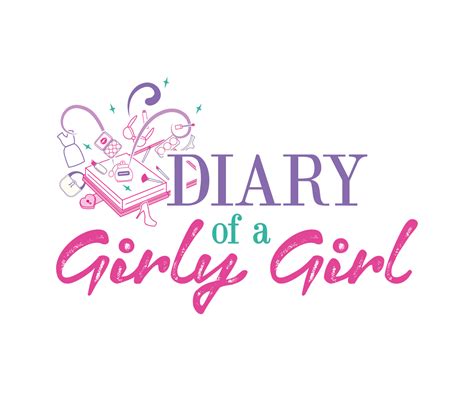 Feminine, Modern Logo Design for Diary of a Girly Girl by Duali Designs | Design #12975816