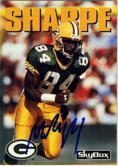 Sharpe, Sterling | The Football Autograph Encyclopedia