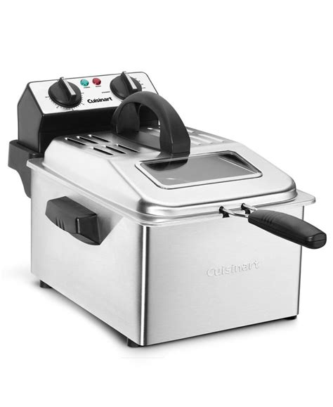 Cuisinart CDF-200 Deep Fryer, 4-Qt. & Reviews - Small Appliances ...