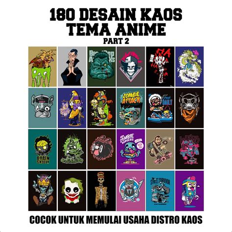 Jual DESAIN KAOS TEMA ANIME part 2 ( FILE COREL DRAW ) | Shopee Indonesia