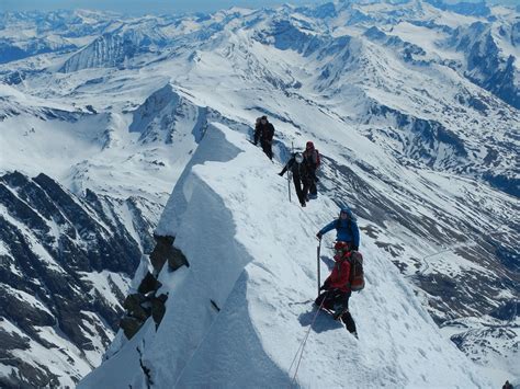 Climbing Grossglockner via the Stüdlgrat ridge. 2-day trip. Certified guide