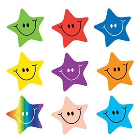 Sticker Solutions Smiley Star Stickers (Pack of 180) in 2021 | Work ...