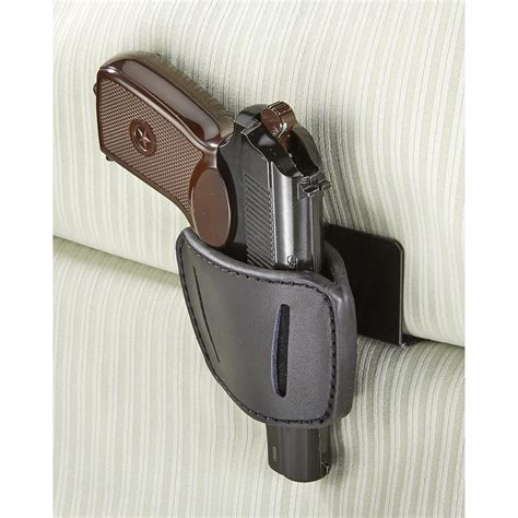 Bedside Gun Bracket with Holster - 642851, Holsters at Sportsman's Guide