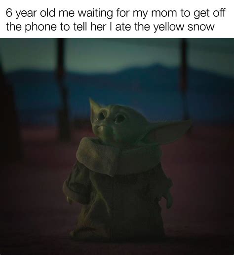 Never eat yellow snow : memes