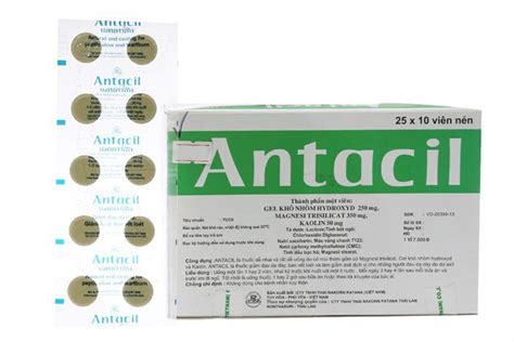 What disease does Antacil treat? | Vinmec