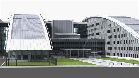 NATO Headquarters 3D Model $249 - .3ds .blend .c4d .fbx .max .ma .lxo ...