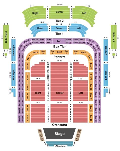 Kennedy Center Opera House Seating Chart With Numbers | Cabinets Matttroy