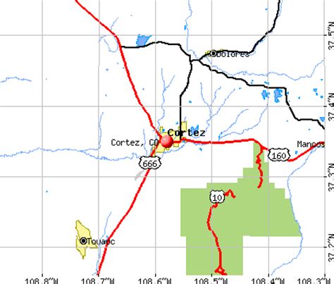 Cortez, Colorado (CO 81321) profile: population, maps, real estate, averages, homes, statistics ...