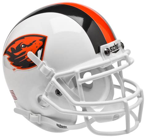 Oregon State Beavers Mini XP Authentic Helmet Schutt "White" | Oregon ...