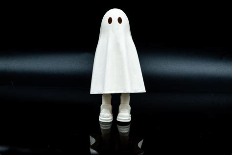 Kevin the Ghost With Posable Legs 3D Printed Halloween - Etsy