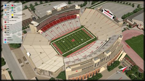 Memorial Stadium Nebraska Seating Chart