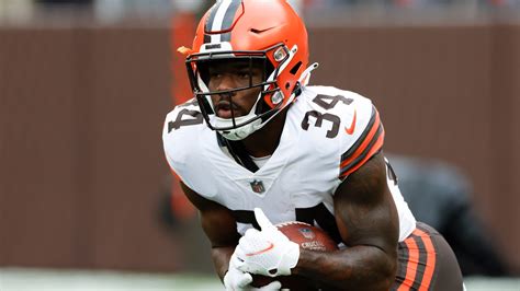 Browns lose rookie running back Jerome Ford to injury