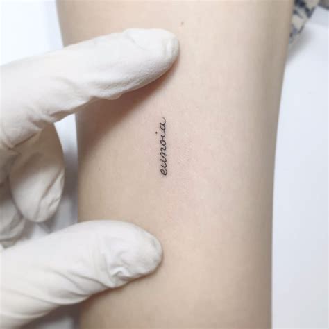 Small Tattoo Ideas For Girls- Writing | Small Tattoo Art