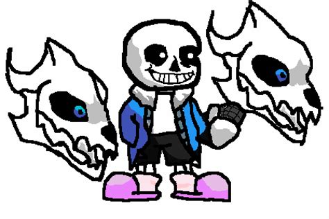 Pixilart - Sans FNF by the-king-ytp