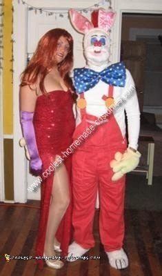 Coolest Homemade Jessica Rabbit and Roger Rabbit Couple Costume