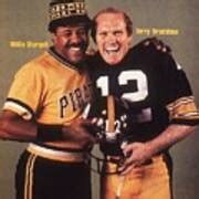 Pittsburgh Pirates Willie Stargell And Pittsburgh Steelers Sports Illustrated Cover Art Print by ...