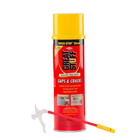 GREAT STUFF 16 oz. Gaps and Cracks Insulating Foam Sealant with Quick Stop Straw-99053937 - The ...