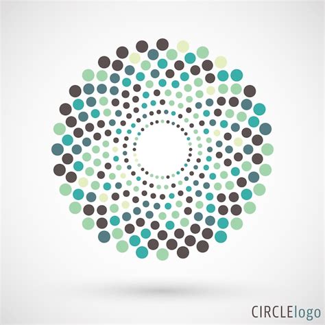 Premium Vector | Abstract circle logo