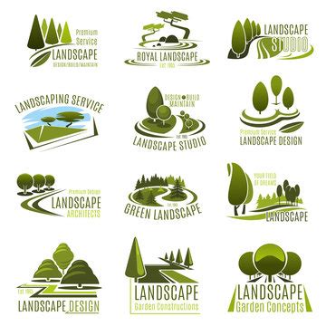 Landscaping Tree Logo