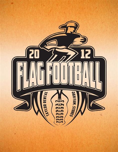 Flag football design | Logo Designs | Pinterest | Flag football and Logos