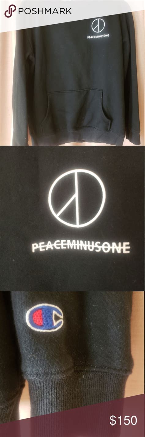 Champion Peaceminusone Reform Hoodie Handmade #2 IF THE LISTING IS UP, ITS AVAILABLE ...