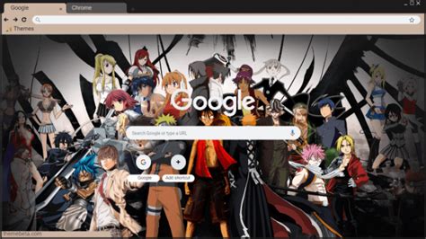 anime Chrome Theme - ThemeBeta