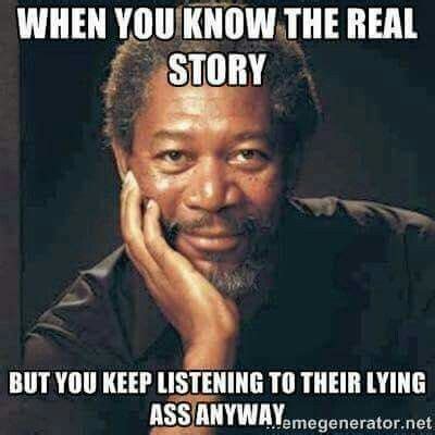 don't believe his lies meme generator - Raphael Vejar