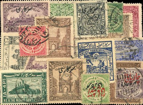 Buy Hyderabad (Indian State) - Stamp Packet | Vista Stamps