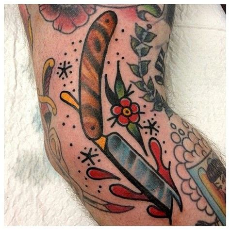 razor blade tattoo | Traditional tattoo, Traditional tattoo work ...