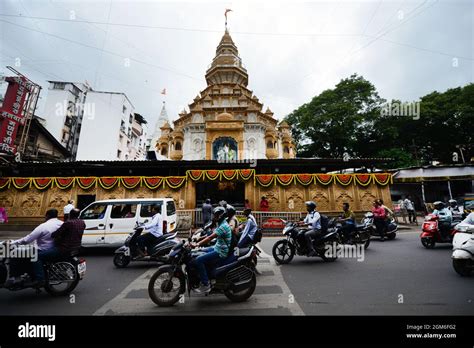 Shreemant Dagdusheth Halwai Ganpati Hindu temple in Pune, India Stock Photo - Alamy