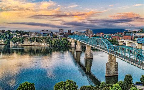 1920x1080px, 1080P free download | Chattanooga, Walnut Street Bridge ...