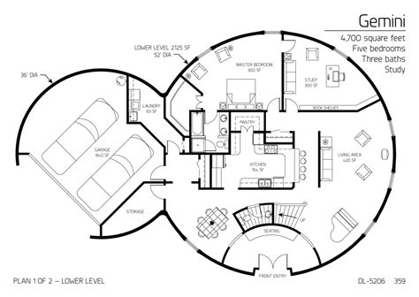 Beautiful Monolithic Dome Homes Floor Plans - New Home Plans Design