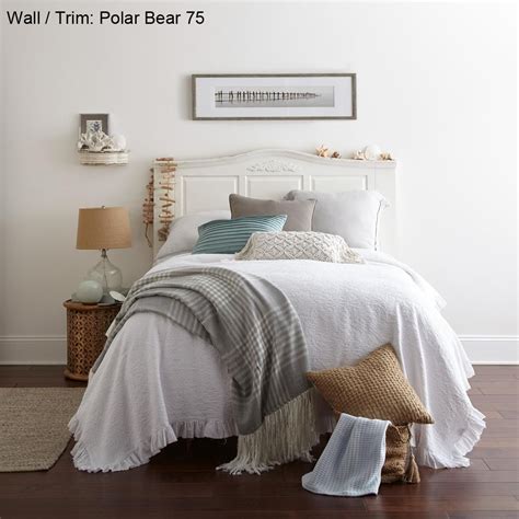 BEHR ULTRA 1 gal. #75 Polar Bear Matte Interior Paint and Primer in One-175001 | Home, Home ...